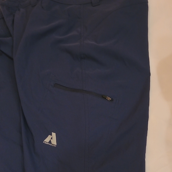 Eddie Bauer First Ascent Navy Hiking Pants-Sz 14T - Picture 9 of 11